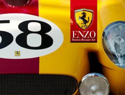 Hardcover Enzo Passion Became Art Book