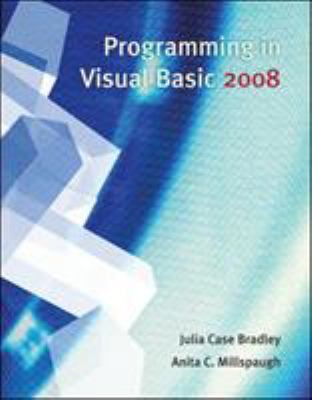Programming in Visual Basic 2008 0073517208 Book Cover