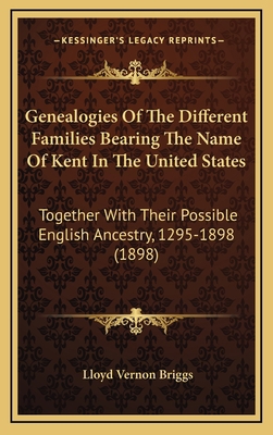 Genealogies of the Different Families Bearing t... 1164785117 Book Cover