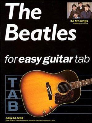 The Beatles for Easy Guitar Tab 0634000063 Book Cover