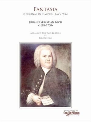 Paperback Fantasia BWV 906 : For Two Guitars Book