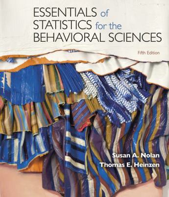 Essentials of Statistics for the Behavioral Sci... 1319247199 Book Cover