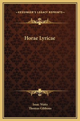 Horae Lyricae 1169337856 Book Cover
