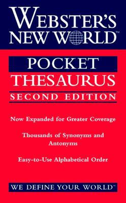 Webster's New World Pocket Thesaurus, Second Ed... 0764561480 Book Cover