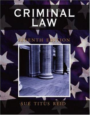 Criminal Law 0195330765 Book Cover