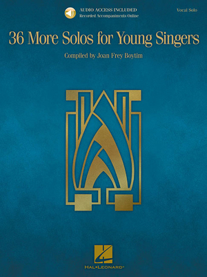 36 More Solos for Young Singers - Book/Online A... 1458417816 Book Cover