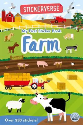 Gemini Stickerverse - My First Sticker Book Farm. 1917082649 Book Cover