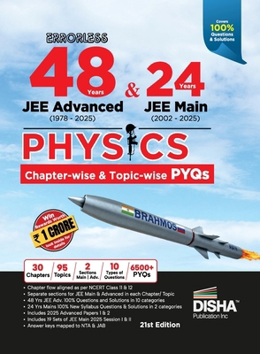 48 Years JEE Advanced PHYSICS 21st Edition-1050 9362256827 Book Cover