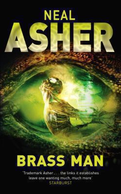 Brass Man. Neal Asher 0330411594 Book Cover