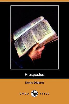 Prospectus (Dodo Press) [French] 1409977323 Book Cover