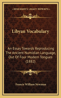 Libyan Vocabulary: An Essay Towards Reproducing... 1166364232 Book Cover