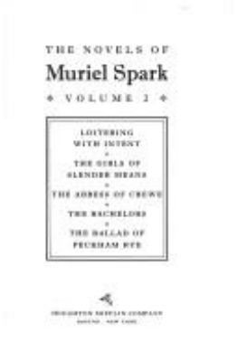 The Novels of Muriel Spark 0395726700 Book Cover