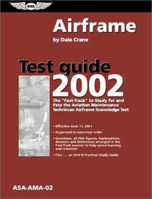 Airframe Test Guide: The "Fast-Track" to Study ... 1560274379 Book Cover