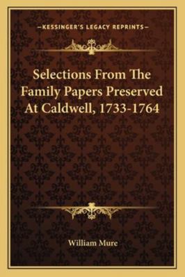 Selections From The Family Papers Preserved At ... 1163280070 Book Cover