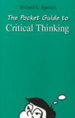 The Pocket Guide to Critical Thinking 0534558445 Book Cover