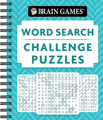 Brain Games - Word Search Challenge Puzzles 1639381287 Book Cover