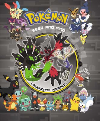 Pokémon Seek and Find: Legendary Pokémon 1421598140 Book Cover