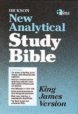 King James Dickson Bible Black Bonded Leather 0529061996 Book Cover