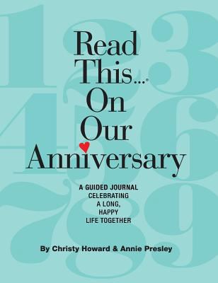 Read This...On Our Anniversary (hardback): A Gu... 0988342561 Book Cover