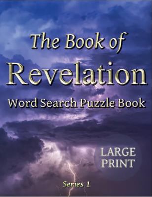 Paperback Book of Revelation Word Search Puzzle Book