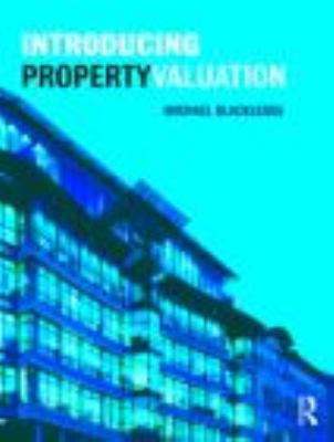 Introducing Property Valuation 0415434777 Book Cover