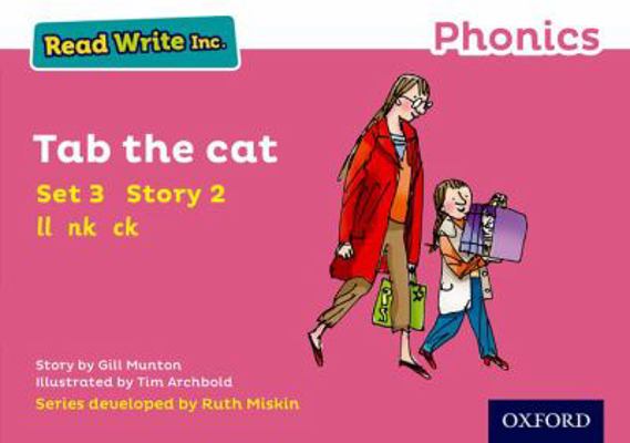 Read Write Inc. Phonics: Tab the Cat (Pink Set ... 0198371705 Book Cover