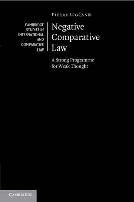 Negative Comparative Law 1009054864 Book Cover