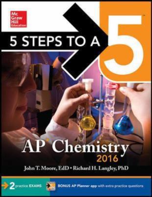 5 Steps to a 5 AP Chemistry 2016 0071850317 Book Cover