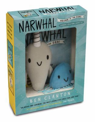 Narwhal and Jelly Book 1 and Puppet Set [With P... 0735265348 Book Cover