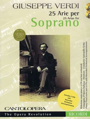 Verdi: 25 Arias for Soprano: Cantolopera Collec... 1480397261 Book Cover