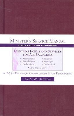 Minister's Service Manual 0801091667 Book Cover