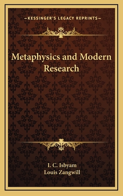 Metaphysics and Modern Research 1163365467 Book Cover