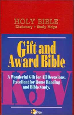 Gift and Award Bible-KJV 0529076519 Book Cover