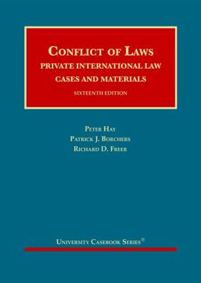 Conflict of Laws, Private International Law, Ca... 1647085993 Book Cover