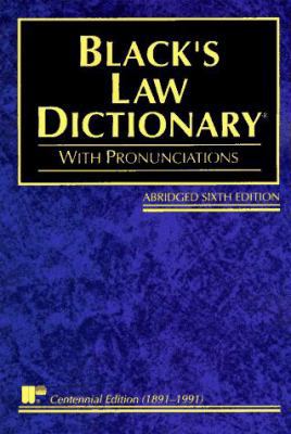 Black's Law Dictionary: Definitions of the Term... 0314885366 Book Cover