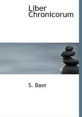 Liber Chronicorum [Hebrew] 1117946207 Book Cover