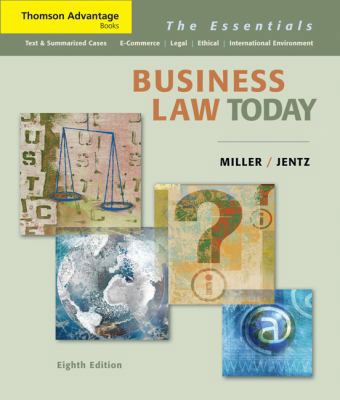 Business Law Today: The Essentials B00BR5DYDC Book Cover