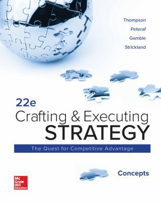 Loose Leaf: Crafting and Executing Strategy: Co... 1260157172 Book Cover