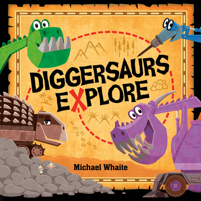 Diggersaurs Explore 1984850172 Book Cover