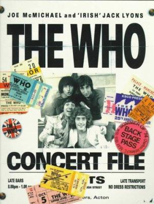 The Who: Concert File 0711963169 Book Cover