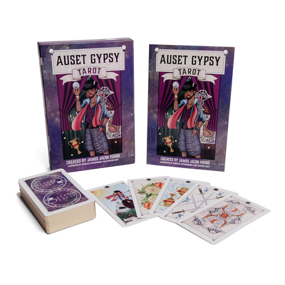 Auset Gypsy Tarot: (Tarot Kit Box Set with 78 C... 076436152X Book Cover