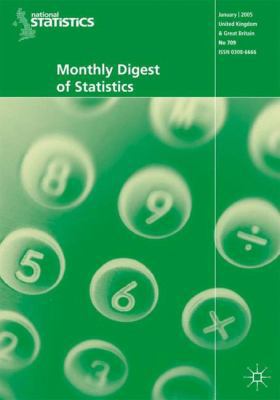 Monthly Digest of Statistics Vol 713 May 2005 1403991065 Book Cover