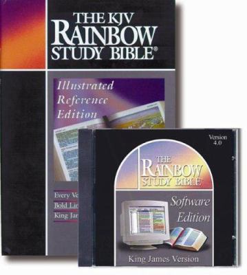 KJV Rainbow Study Bible Illustrated Ref. Editio... 1581700547 Book Cover