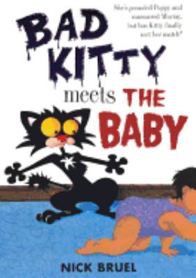 Bad Kitty Meets the Baby 0545391083 Book Cover