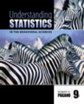 Understanding Statistics in the Behavioral Scie... 0495596523 Book Cover