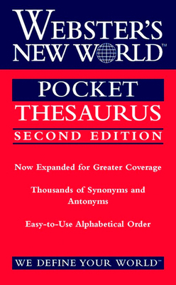 Webster's New World Pocket Thesaurus, Second Ed... 0544987209 Book Cover