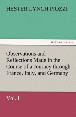 Observations and Reflections Made in the Course... 384248142X Book Cover