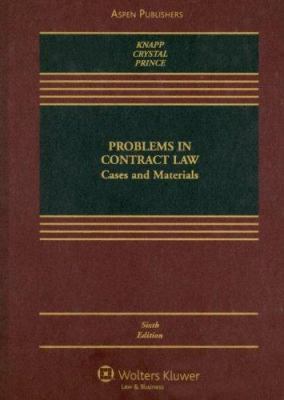 Problems in Contract Law: Cases and Materials 0735562555 Book Cover