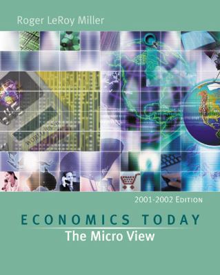 Economics Today: The Micro View, 2001-2002 W/ E... 0201749939 Book Cover