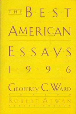 The Best American Essays 1996 0395717574 Book Cover
